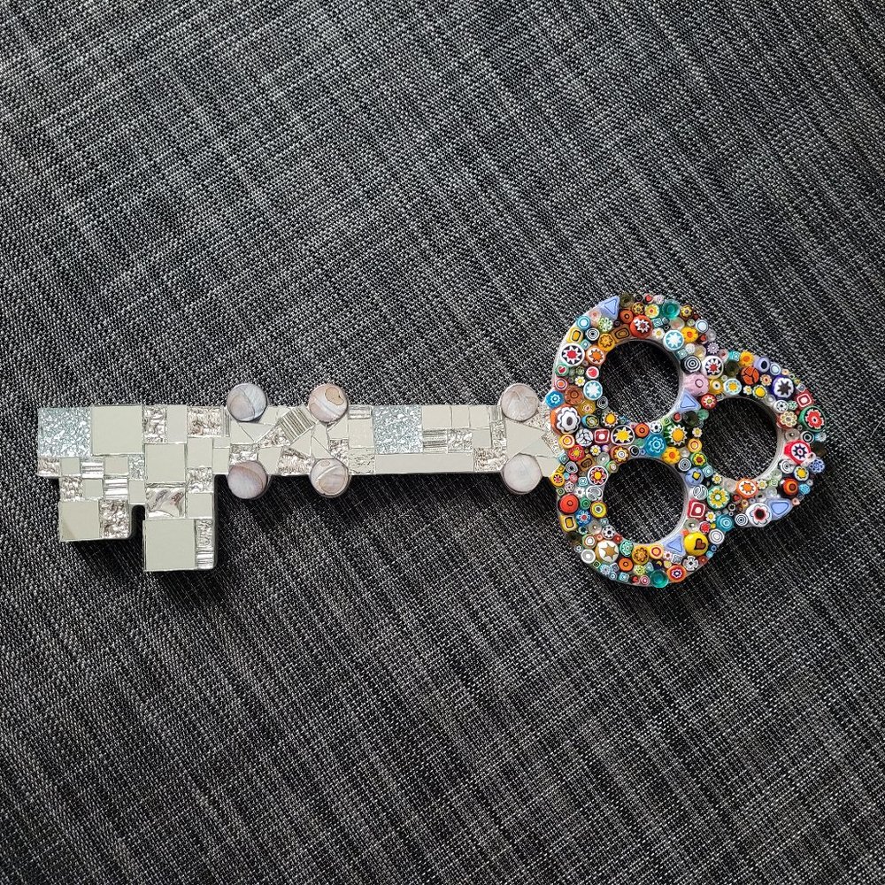 Wooden Mosaic Key